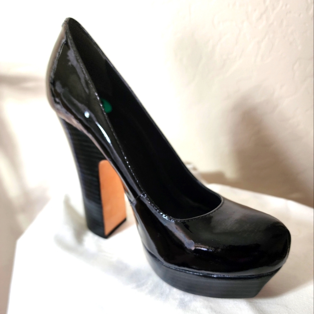 ALICE & OLIVIA RONAN Patent Leather Platforms